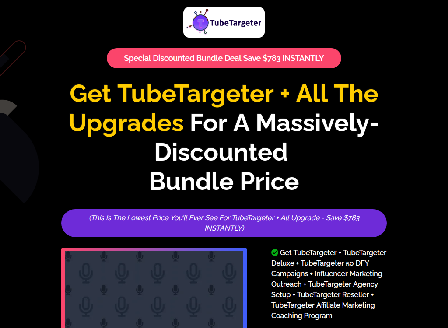 cheap TubeTargeter Most Profitable Bundle Deal