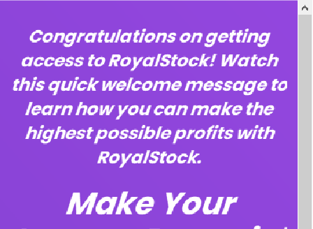 cheap RoyalStock Unlimited One-time