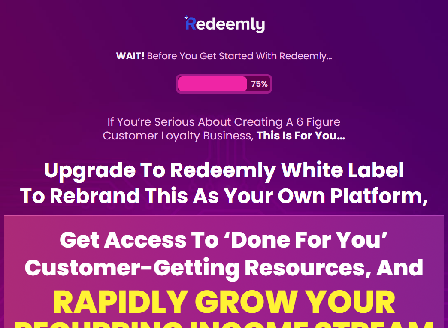 cheap Redeemly Whitelabel