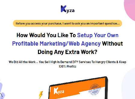 cheap Kyza Agency Commercial