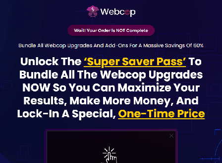 cheap Webcop Super Saver Pass
