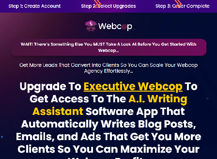 cheap Webcop Executive - Unlimited