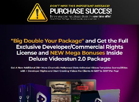 cheap Deluxe VideoStun 2.0 - Upgrade Pack + Mega bonuses
