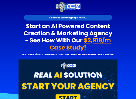 cheap Content Gorilla AI Agency 100