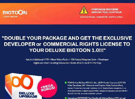 cheap BigToon FX Deluxe Templates + Mega Video Bundle Elements