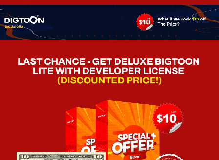 cheap Bigtoon Studio - Downsell Package