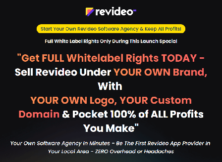 cheap ReVideo Pro Whitelabel