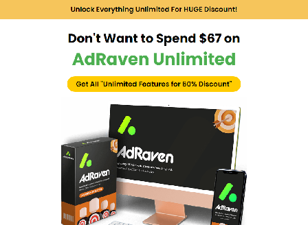 cheap AdRaven-Unlimited Lite
