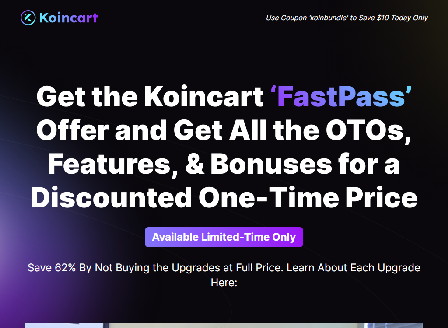 cheap Koincart Fastpass Bundle