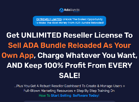 cheap ADA Bundle - Reloaded RESELLER 50