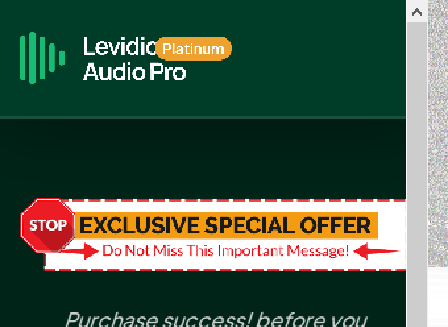 cheap Levidio Audio Pro Platinum
