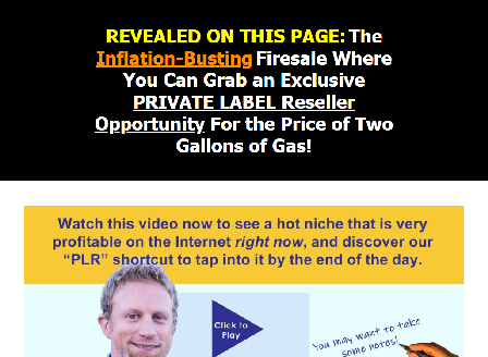 cheap Great PLR - Clubhouse