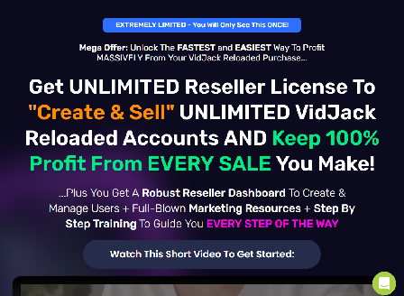cheap VidJack Reloaded - Reseller 100