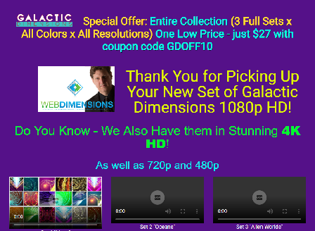 cheap Galactic Dimensions All Sets Bundle Upsell for buyers of Set 1