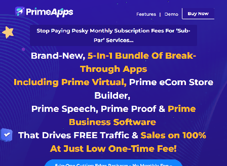 cheap PrimeApps -5-IN-1 Software Bundle