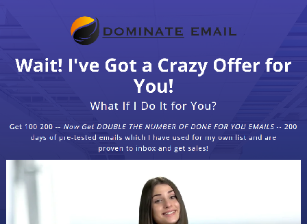 cheap Dominate Email Done for You