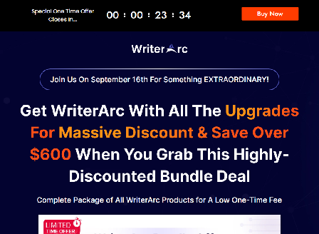 cheap WriterArc Addon Bundle