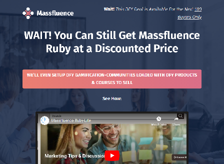 cheap Massfluence Ruby-Lite