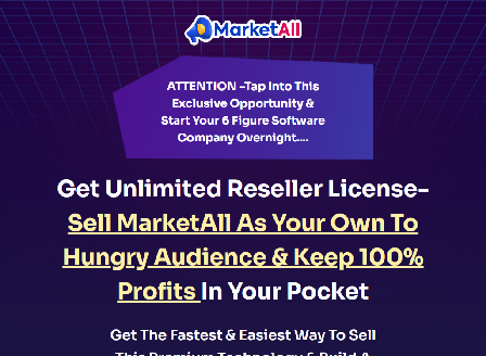 cheap MarketALL 500 Reseller License