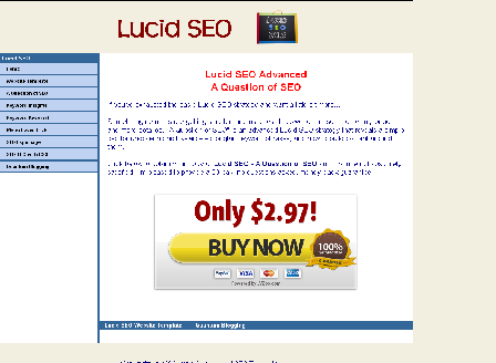 cheap Lucid SEO Advanced - A Question of SEO
