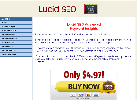 cheap Lucid SEO Advanced - Keyword Insights