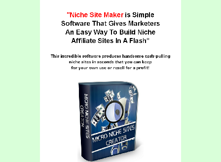cheap Niche Site Maker Software