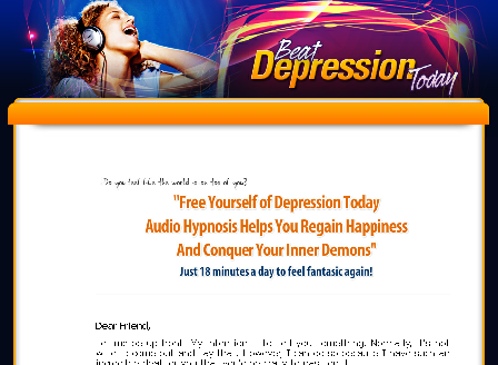 cheap Free Yourself of Depression Today With the Power of Hypnosis.