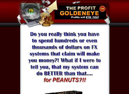 cheap THE PROFIT GOLDENEYE Forex Trading System. NO REPAINT