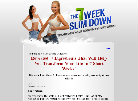 cheap 7 Week Slim Down