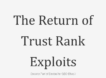 cheap The Return of Trust Rank Exploit s