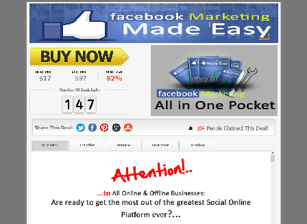 cheap Facebook Marketing Mastery Training Guide