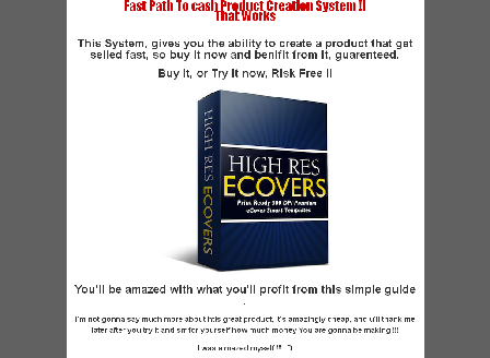 cheap Fast Path to Cash Product Creation System