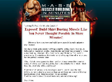 cheap Mass Muscle Building in Minutes