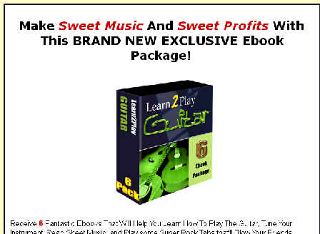 cheap Learn To Play Guitar 6 eBook Package