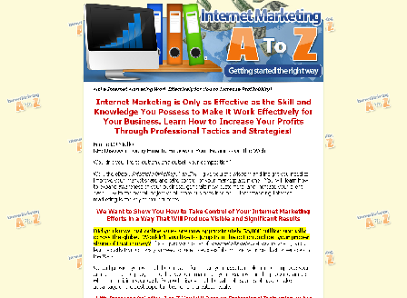 cheap Internet Marketing A-Z With MRR