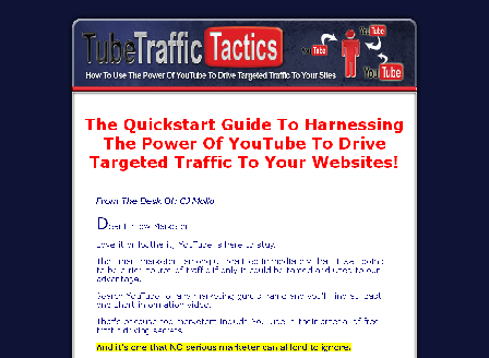 cheap Tube Traffic Tactics With MRR