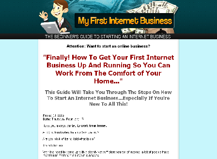 cheap My First Internet Business With MRR