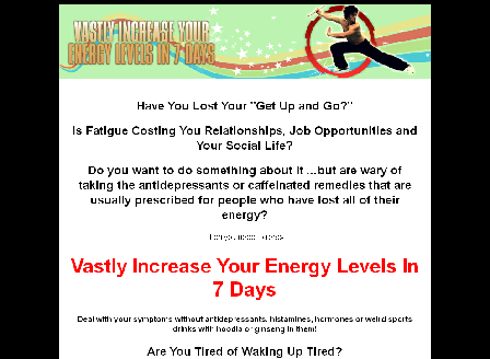 cheap Increase Your Energy Levels in 7 Days