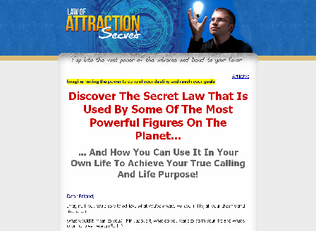 cheap Law of Attraction Secrets