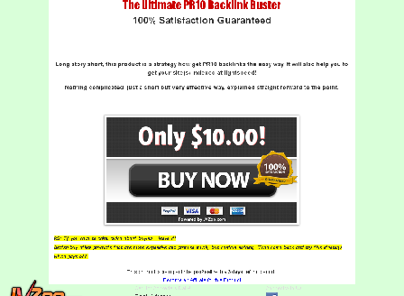 cheap The Ultimate PR10 Backlink Buster
