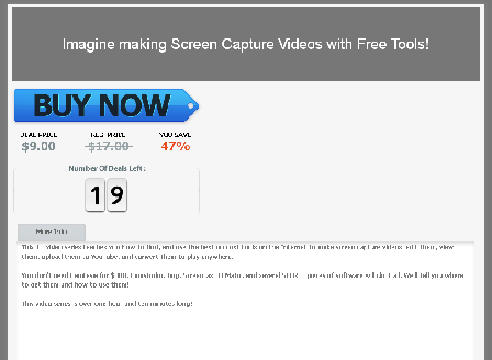 cheap Make Screen Capture Videos with Free Tools