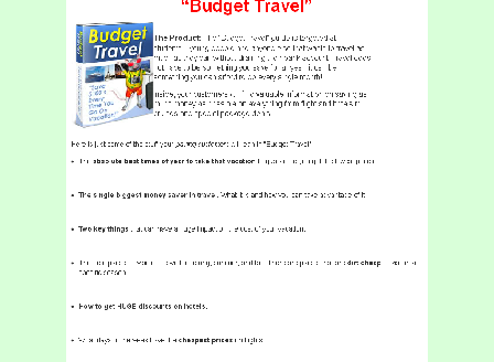 cheap Budget Travel