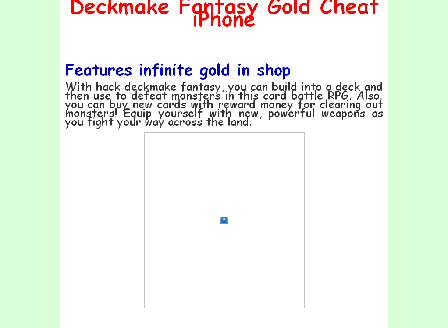cheap Deckmake Fantasy Gold Cheat iPhone