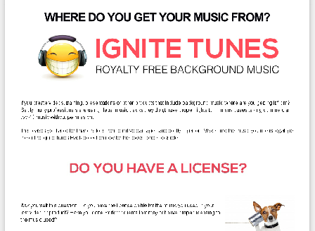 cheap Ignite Tunes - Over 400 Royalty Free Music Tracks