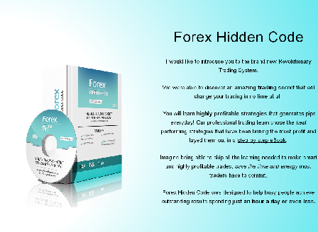 cheap Forex Hidden Code - The Best New Trading System!