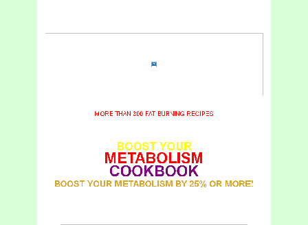 cheap Boost your metabolism COOKBOOK