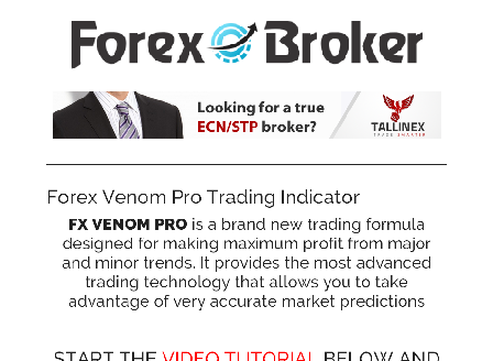 cheap Forex Venom Pro Trading Indicator