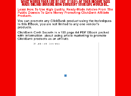 cheap ClickBank Cash Secrets