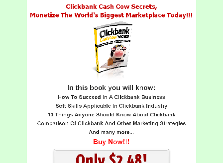 cheap Clickbank Cash Cow Secrets