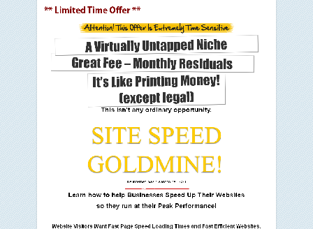 cheap Site Speed Goldmine!